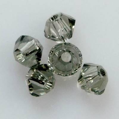biconic 3mm black diamond