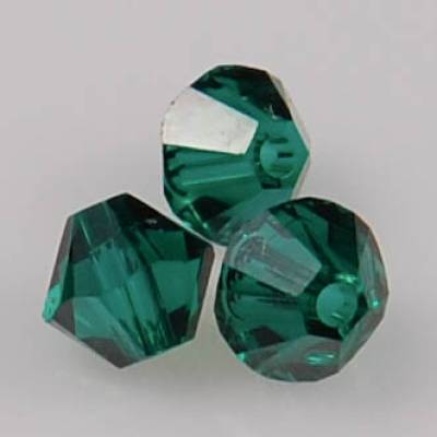 biconic 4mm emerald